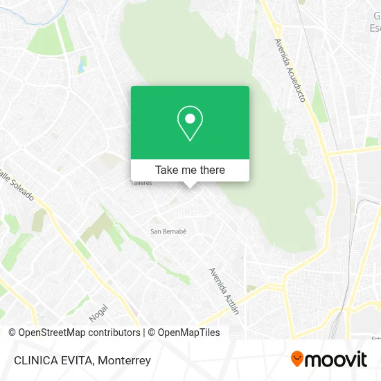 CLINICA EVITA map