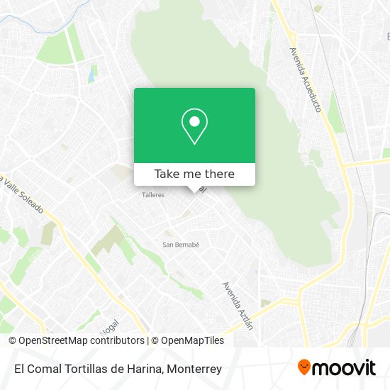El Comal Tortillas de Harina map