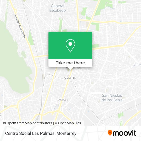 Centro Social Las Palmas map