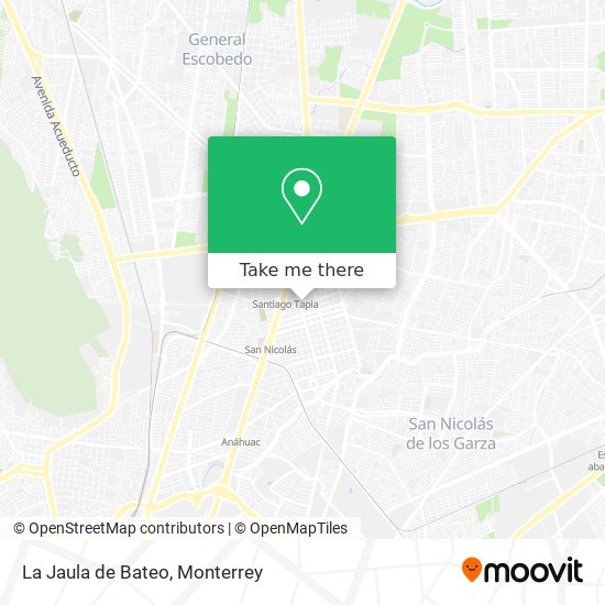 Mapa de La Jaula de Bateo
