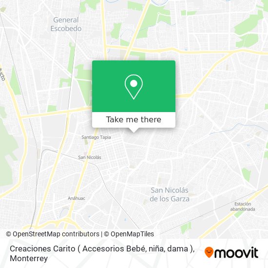 Creaciones Carito ( Accesorios Bebé, niña, dama ) map