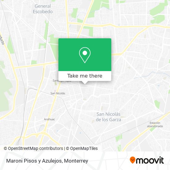 Maroni Pisos y Azulejos map