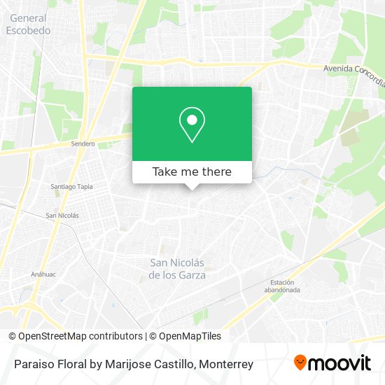 Paraiso Floral by Marijose Castillo map