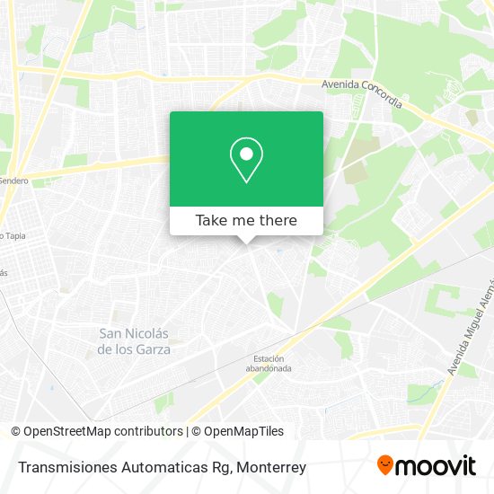 Transmisiones Automaticas Rg map