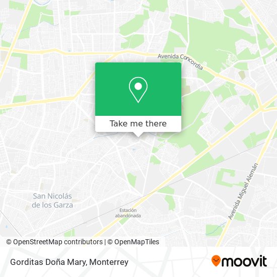 Gorditas Doña Mary map