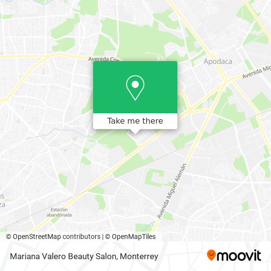 Mariana Valero Beauty Salon map