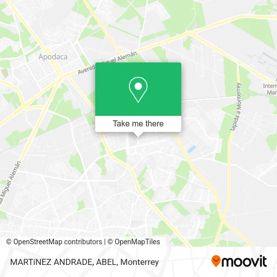 MARTíNEZ ANDRADE, ABEL map