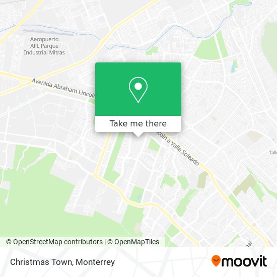 Mapa de Christmas Town