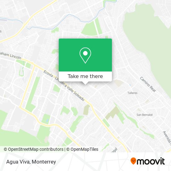 Agua Viva map