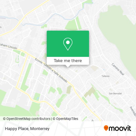 Mapa de Happy Place