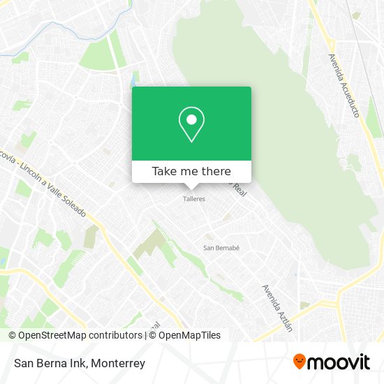 Mapa de San Berna Ink
