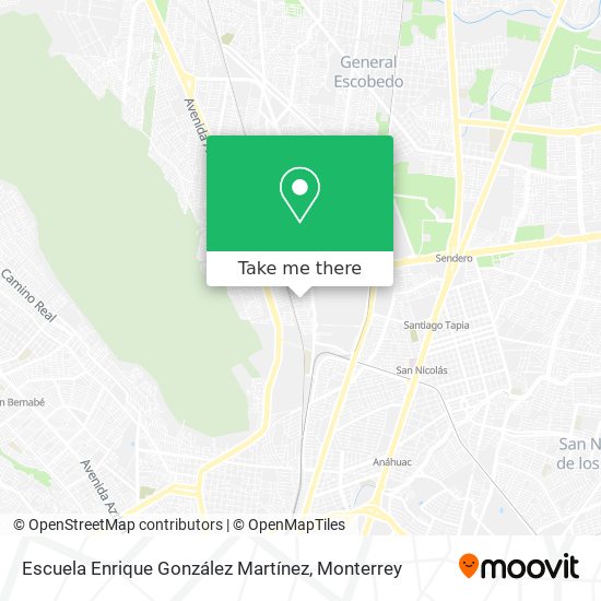 Escuela Enrique González Martínez map