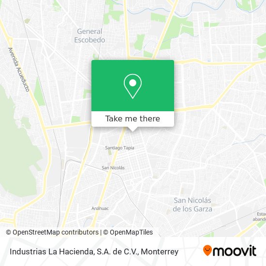 Industrias La Hacienda, S.A. de C.V. map