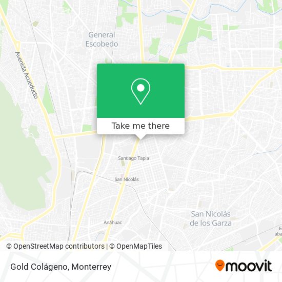 Mapa de Gold Colágeno