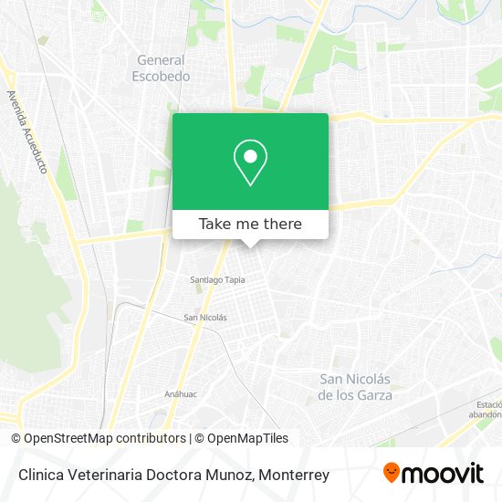 Clinica Veterinaria Doctora Munoz map