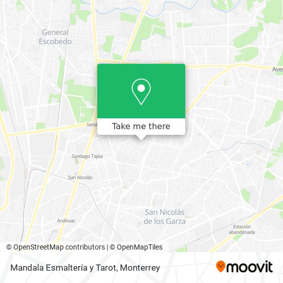 Mapa de Mandala Esmaltería y Tarot