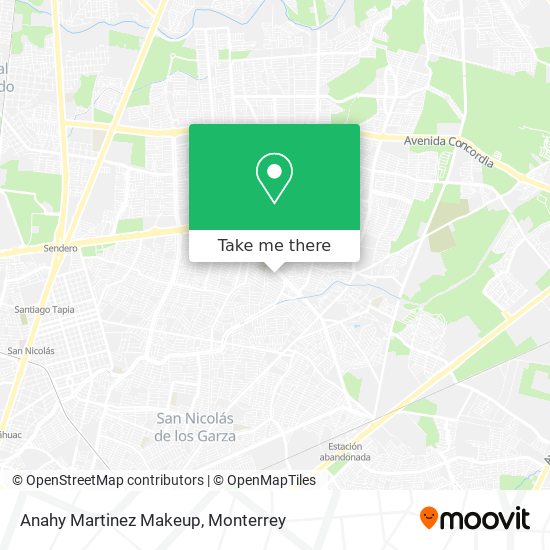 Anahy Martinez Makeup map