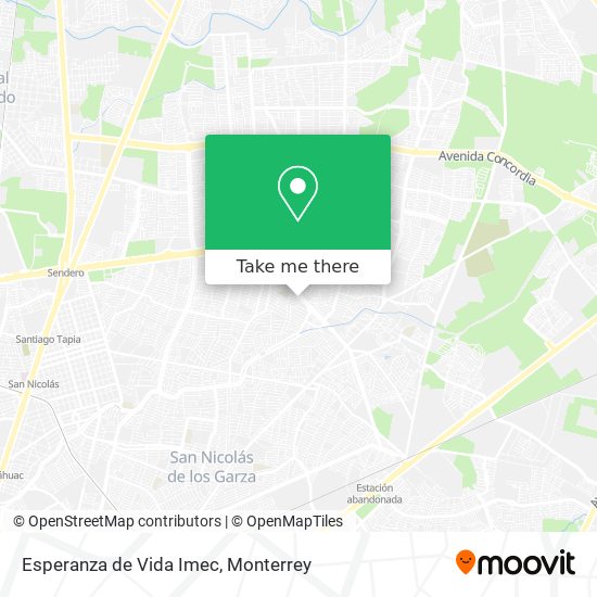 Esperanza de Vida Imec map