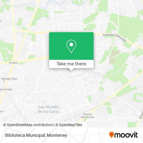 Biblioteca Municipal map