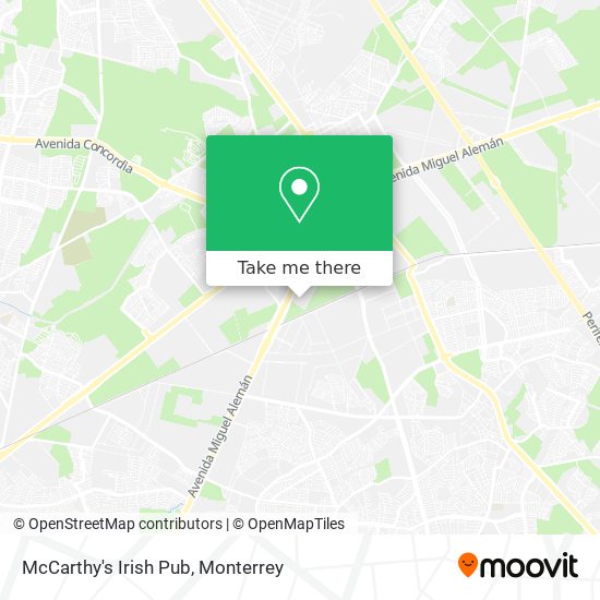 Mapa de McCarthy's Irish Pub