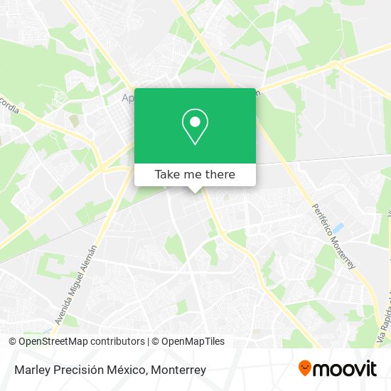 Marley Precisión México map