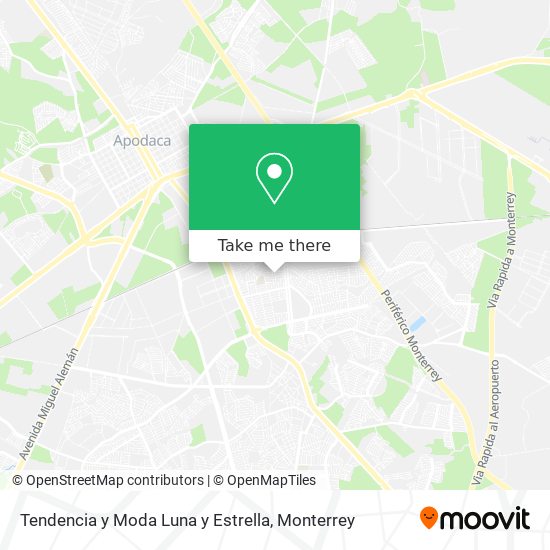 Mapa de Tendencia y Moda Luna y Estrella
