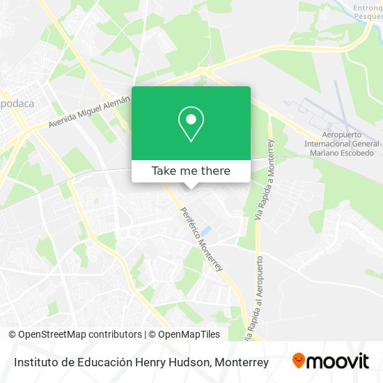Instituto de Educación Henry Hudson map