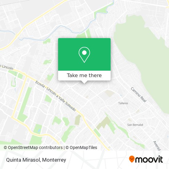 Mapa de Quinta Mirasol