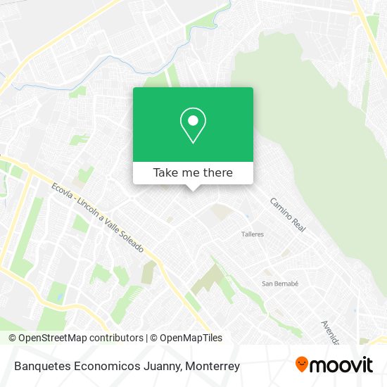 Banquetes Economicos Juanny map