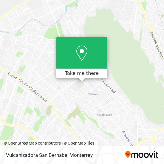 Vulcanizadora San Bernabe map