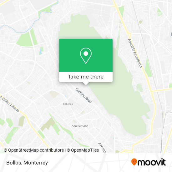Mapa de Bollos