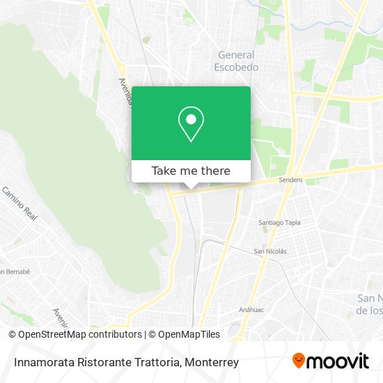 Innamorata Ristorante Trattoria map