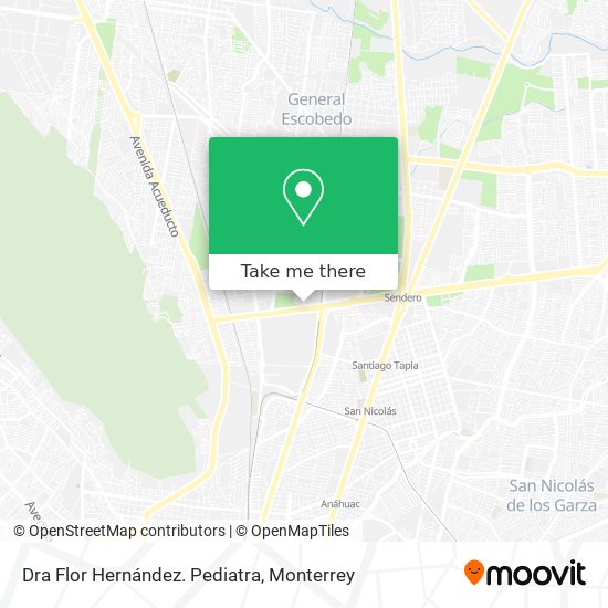 Dra Flor Hernández. Pediatra map