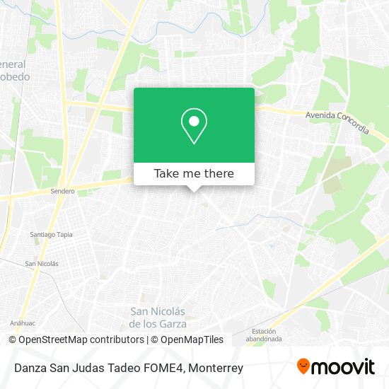 Danza San Judas Tadeo FOME4 map