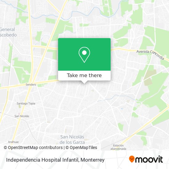 Independencia Hospital Infantil map