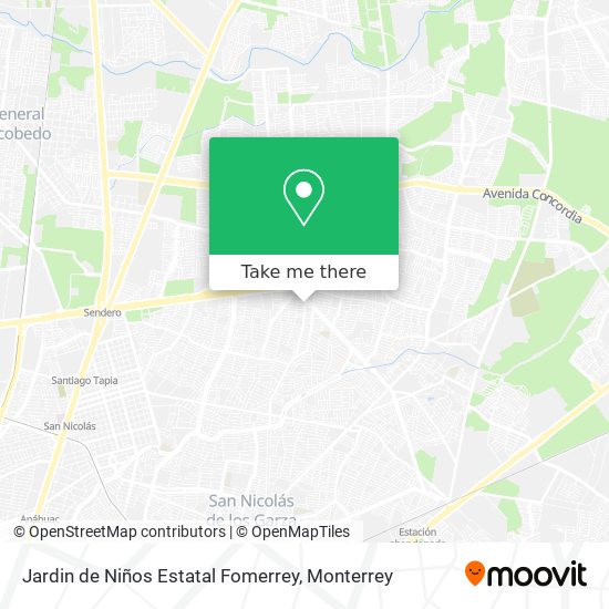 Jardin de Niños Estatal Fomerrey map