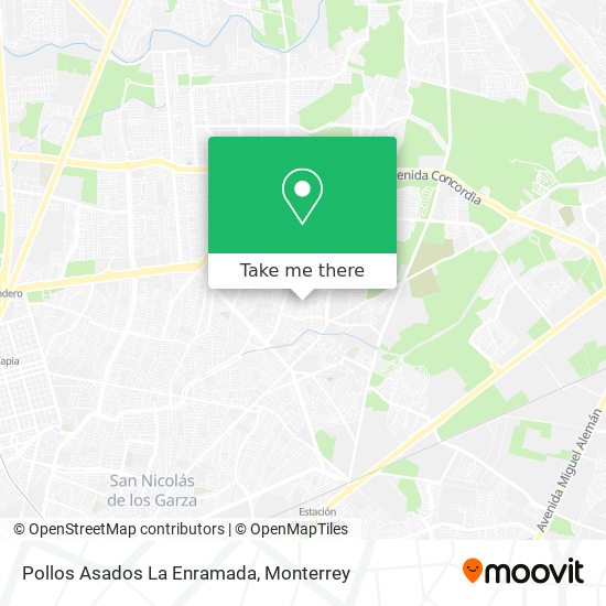Pollos Asados La Enramada map