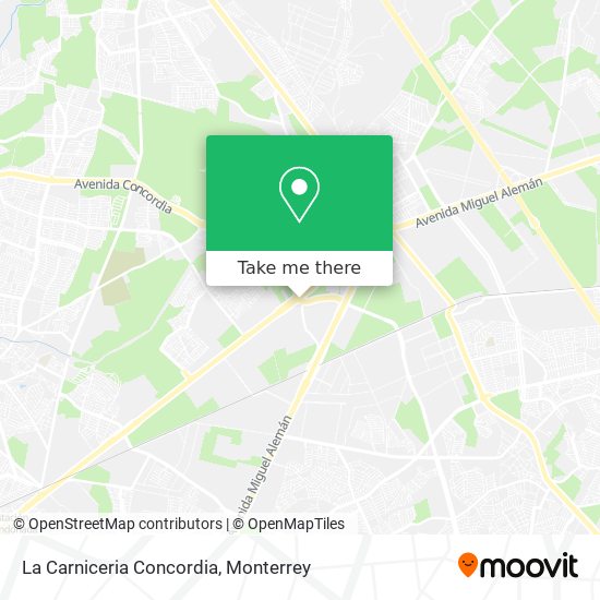 La Carniceria Concordia map