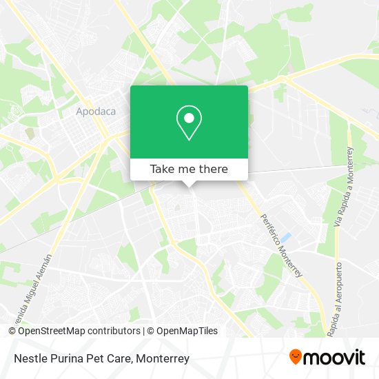Nestle Purina Pet Care map