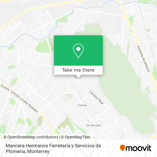 Mancera Hermanos Ferreteria y Servicios de Plomeria map