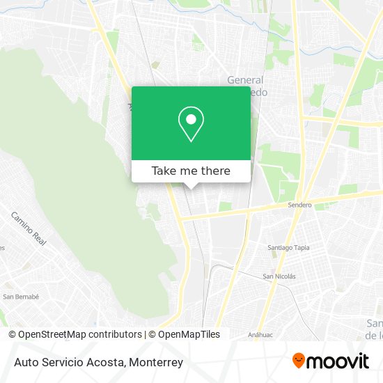 Auto Servicio Acosta map