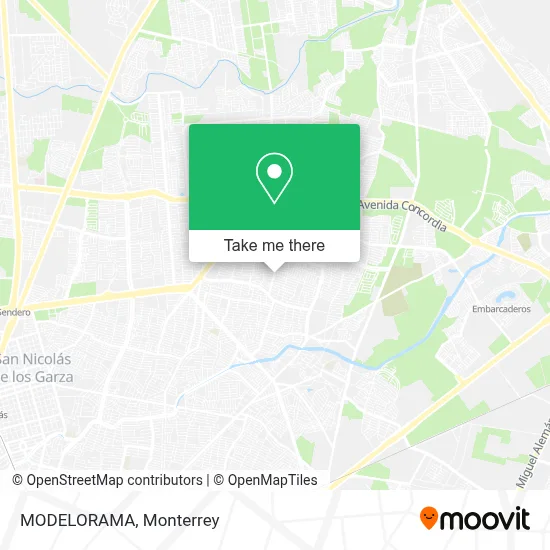 MODELORAMA map