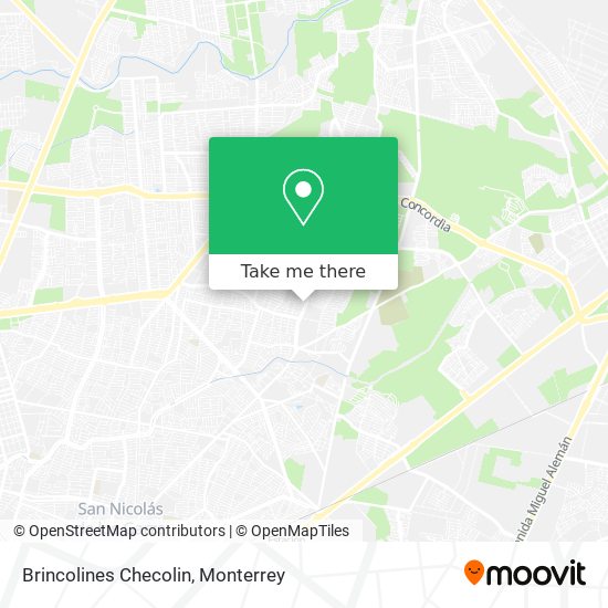 Brincolines Checolin map