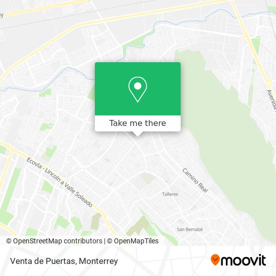 Venta de Puertas map
