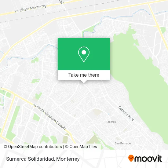 Sumerca Solidaridad map