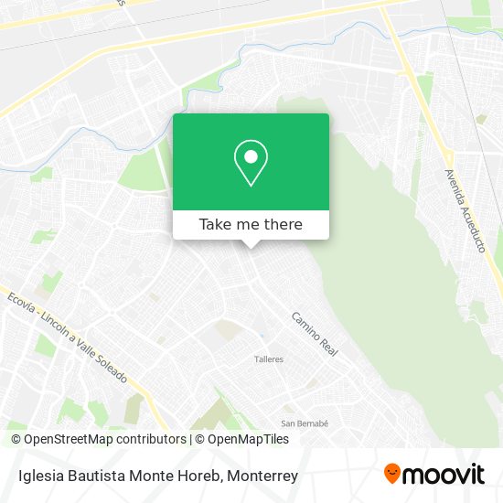 Iglesia Bautista Monte Horeb map