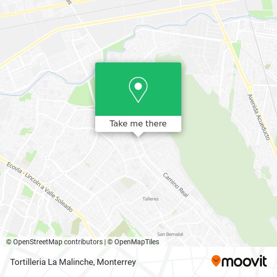 Tortilleria La Malinche map