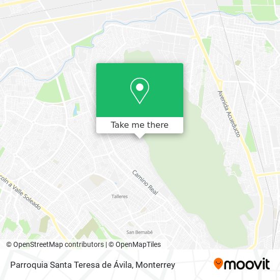 Parroquia Santa Teresa de Ávila map