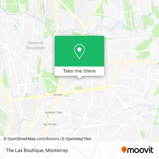 Mapa de The Lax Boutique
