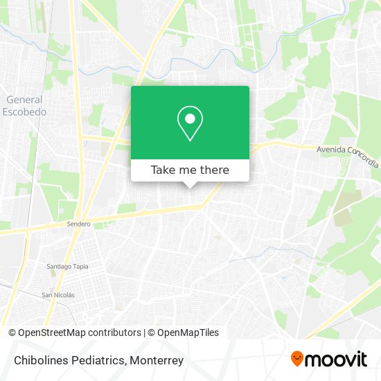 Chibolines Pediatrics map